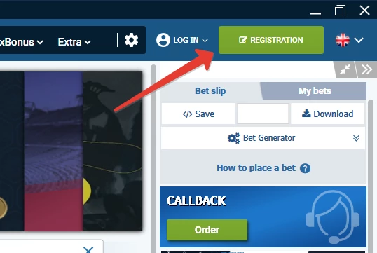 Sign in to 1xbet from desktop software Registration in 1xBet app on pc