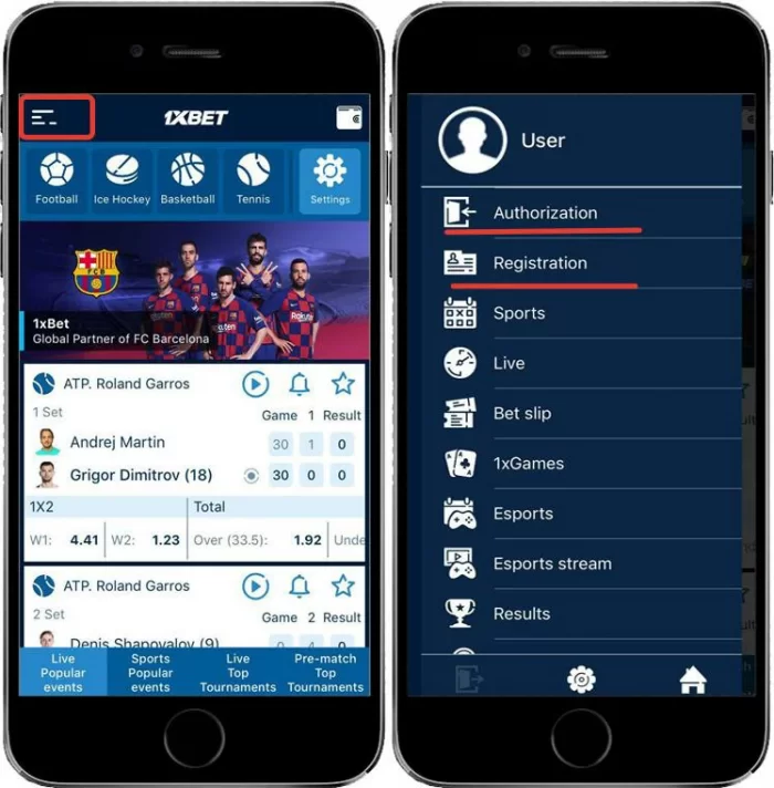 1xbet app iphone download