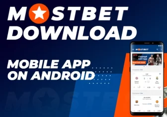 Download Mostbet app on Android