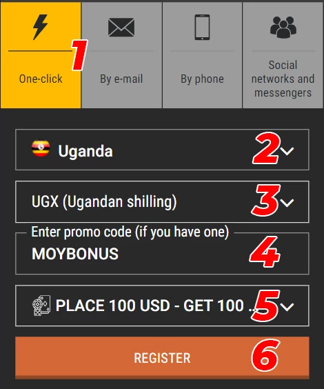 Melbet account registration - how to create account MelBet registration in one click