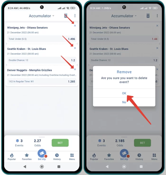 How to cancel bet on 1xbet on betslip How to edit bet slip on 1xbet - Can I cancel bets