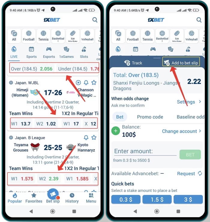 place accumulator bet on 1xbet - How to use Friday bonus