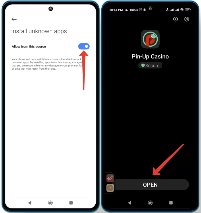 Pin Up App Installation Guide - How to download and install for android How to install Pin up app for Android