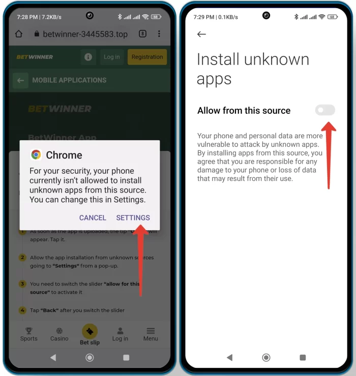 How to install Betwinner apk for Android Download Betwinner app & Install from unknown sources
