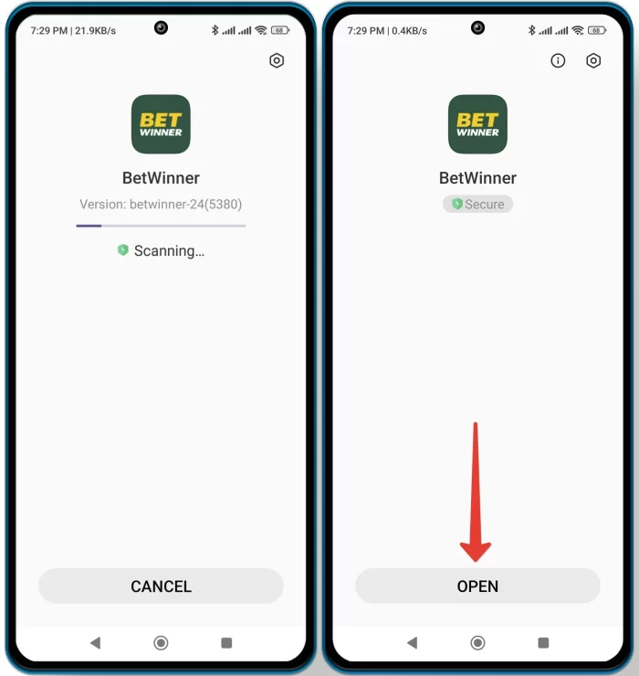 How to launch Betwinner app on Android Betwinner apk install process & start betting app