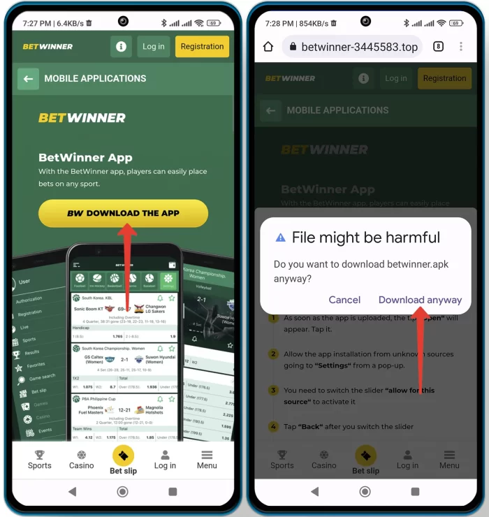 Download Betwinner apk & Install betting app on Android How to download Betwinner apk for Android