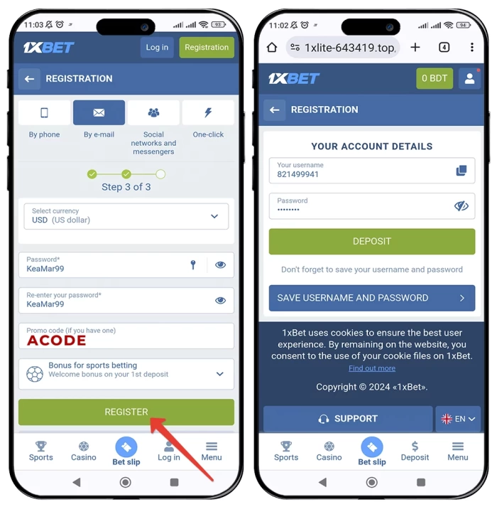 1xbet full registration betting account - How to register via email 1xbet Registration by email - How to verify and create account