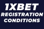 1xbet registration rules and conditions