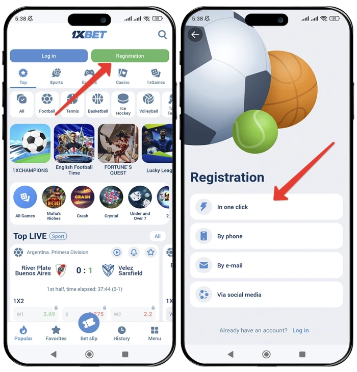 1xbet Senegal registration process How to start 1xbet app registration in Senegal