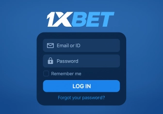 1xbet login on the website or mobile app