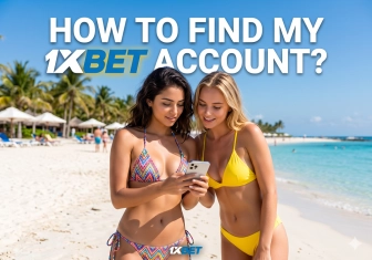 How to find 1xbet account