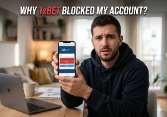 Blocked account in 1xbet